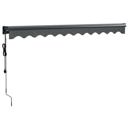 Toldo Retráctil Automático Gris Antracita 3x2,5 M_3