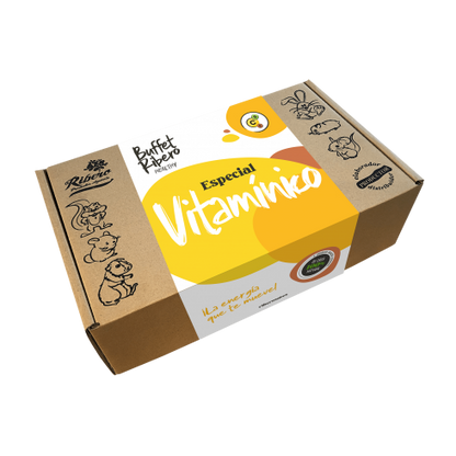 Buffet healthy Vitamínico para conejos y roedores Ribero