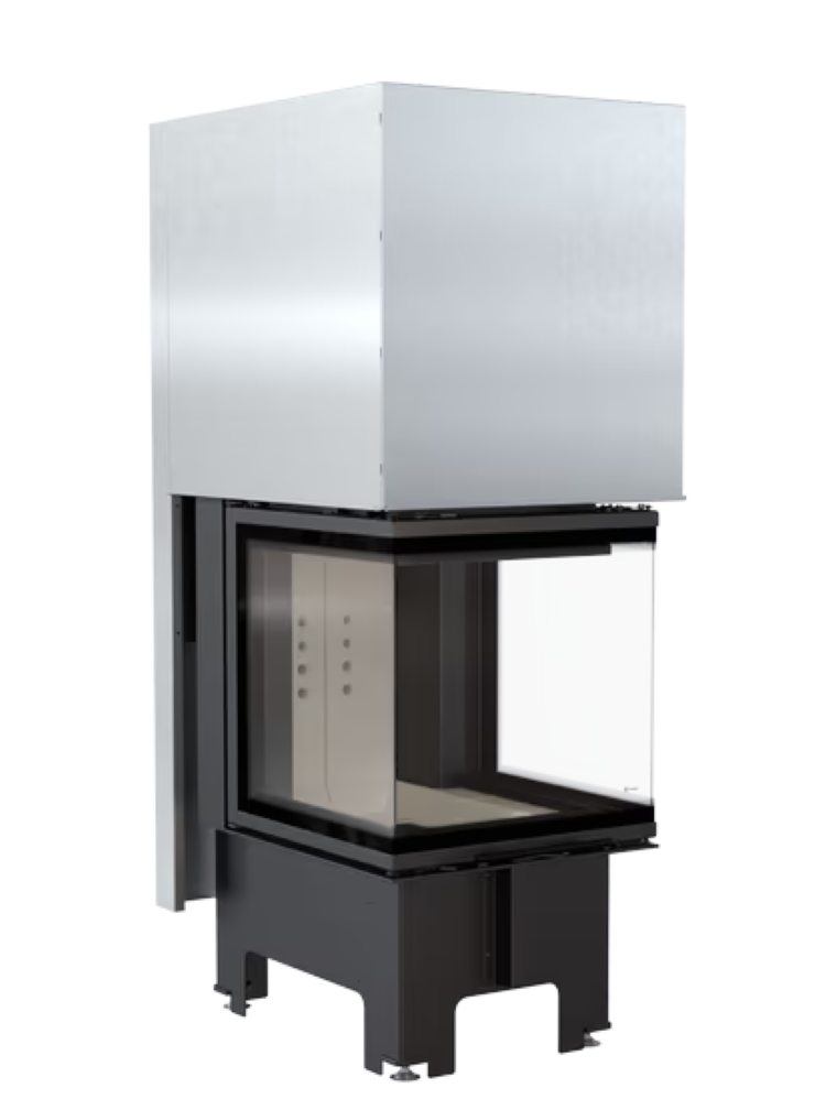 Bricosol Chimenea De Leña Kratki Nbc 500/500 8 Kw Ø 200 Puerta Elevable_0