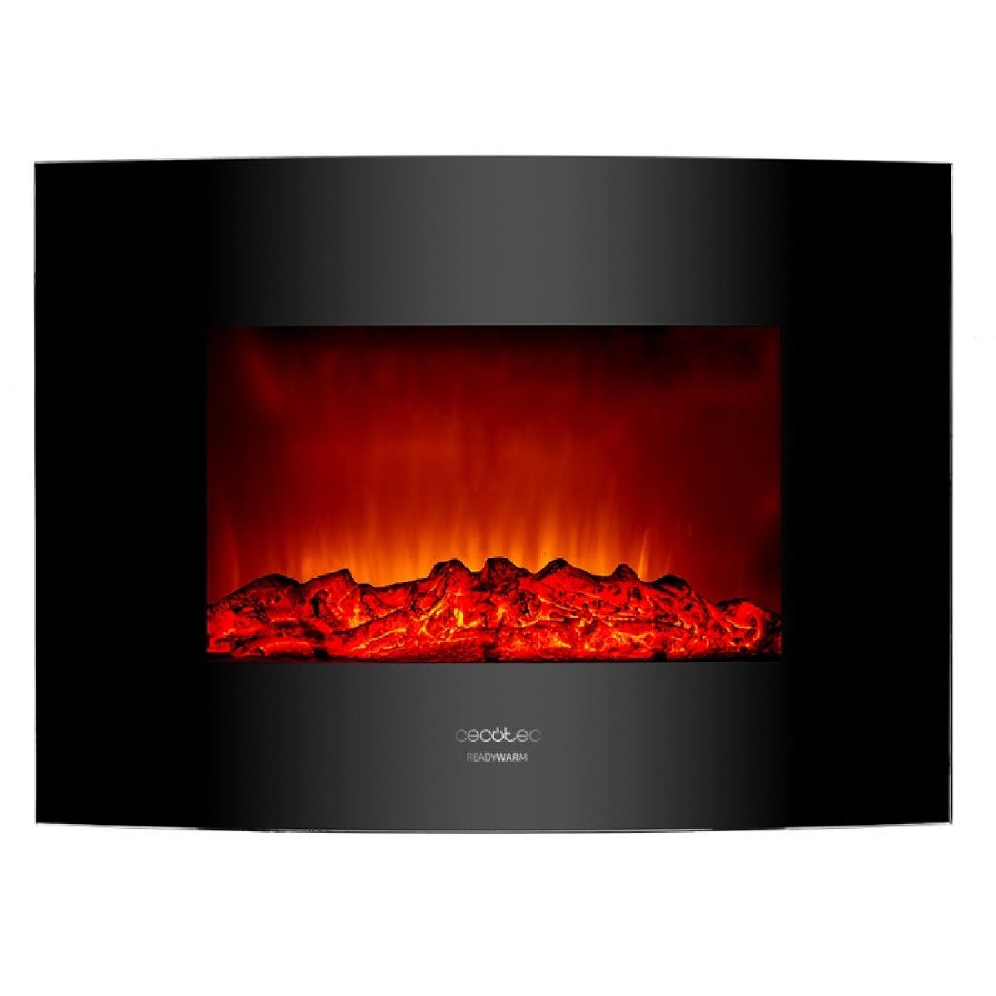 Cecotec Chimenea Eléctrica Decorativa De Pared Ready Warm 2200 Curved Flames_0