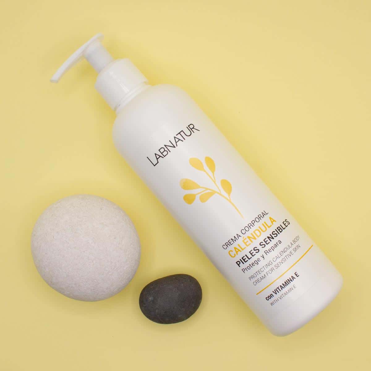 Crema Corporal de Caléndula Labnatur 400 ml | Hidrata, Calma y Protege | Piel Sensible y Delicada | Uso Diario | Vegano_2