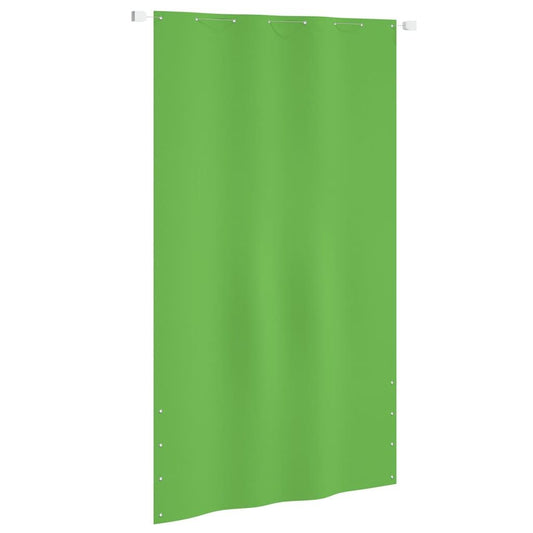 Vidaxl Toldo Pantalla Para Balcón Tela Oxford Verde Claro 140x240 Cm_0
