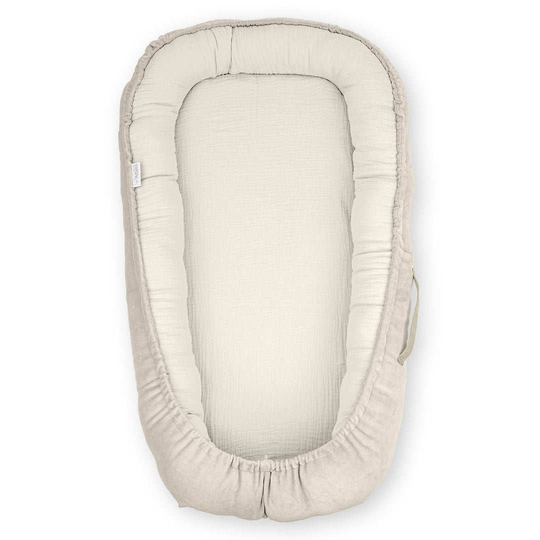 Cuna Nido Colecho Bebe Muselina Vanilla_0