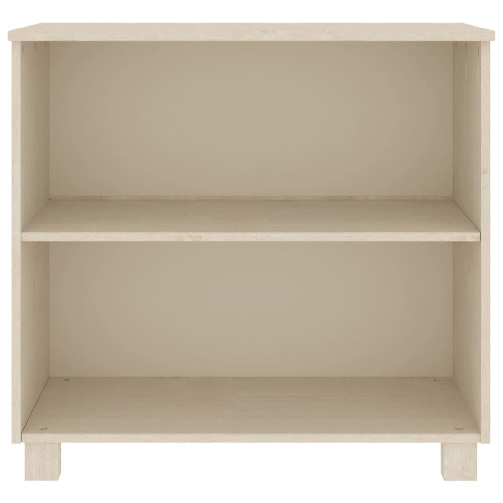 Aparador Hamar Madera De Pino Maciza Marrón Miel 85x35x80 Cm / Vetonek_5