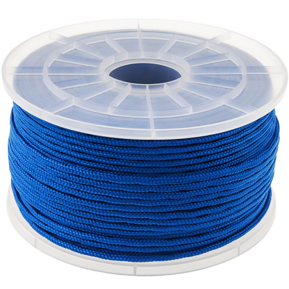 Cuerda Trenzada Multifilamento Pp 100 M X 3 Mm Azul_0