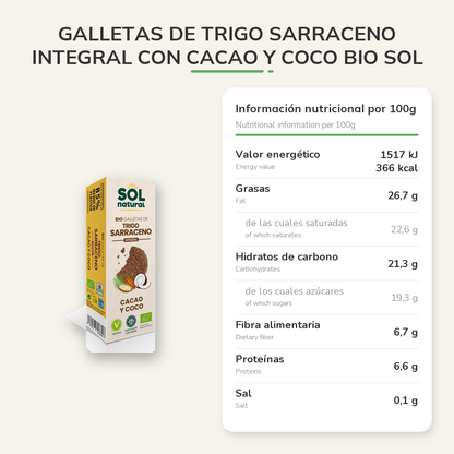 Información nutricional