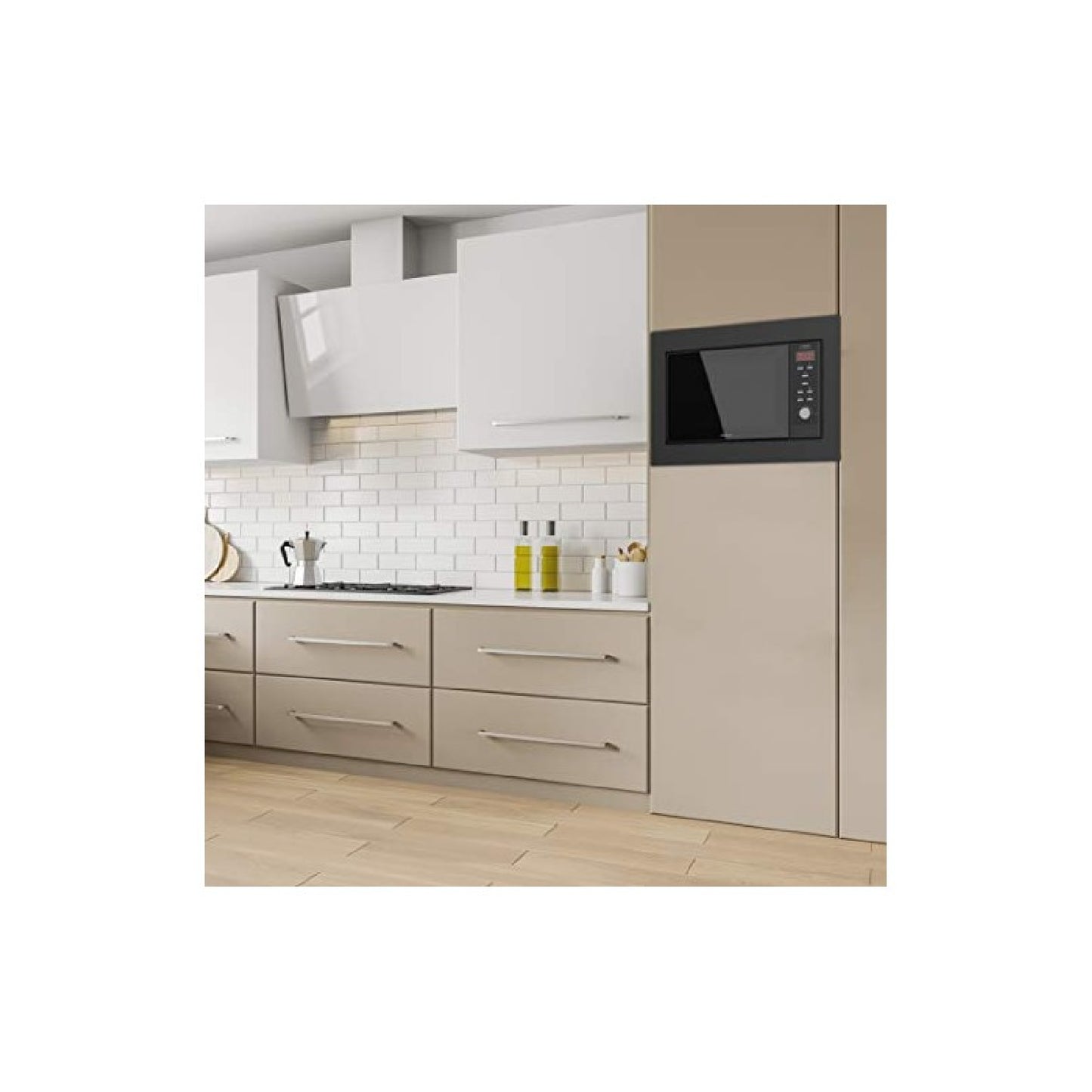 Microondas Encastrable Digital Grandheat 2350 Built-in Black. 900 W, Integrable, 23 Litros, Grill De 1000 W, 9 Funciones Preconfiguradas, Quick Star_2