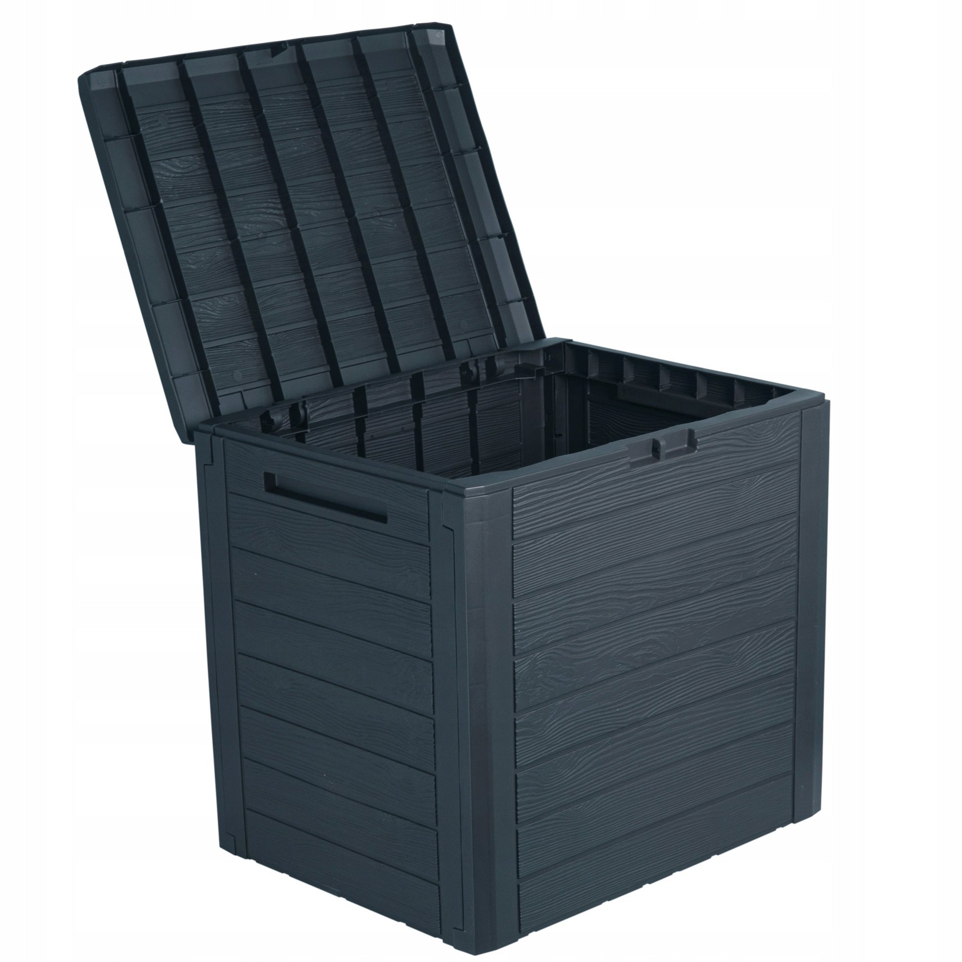 Baúl De Jardín Woodebox 140l., Dimensiones (mm) 585x460x550, Color Antracita_2