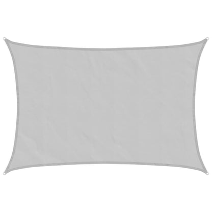 Vidaxl Toldo De Vela Poliéster Oxford 100% Gris Claro 4x3 M_0