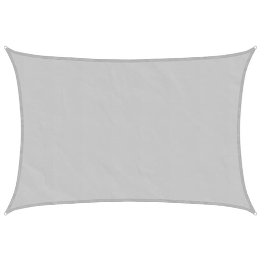 Vidaxl Toldo De Vela Poliéster Oxford 100% Gris Claro 4x3 M_0