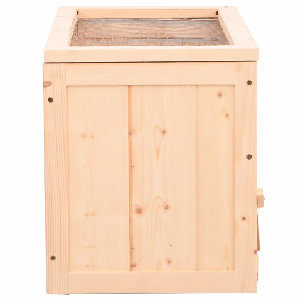 Vidaxl Jaula Para Hámster Madera Maciza Abeto 60x30x35 Cm_4