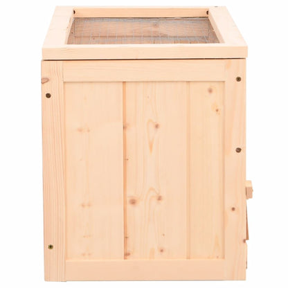 Vidaxl Jaula Para Hámster Madera Maciza Abeto 60x30x35 Cm_4