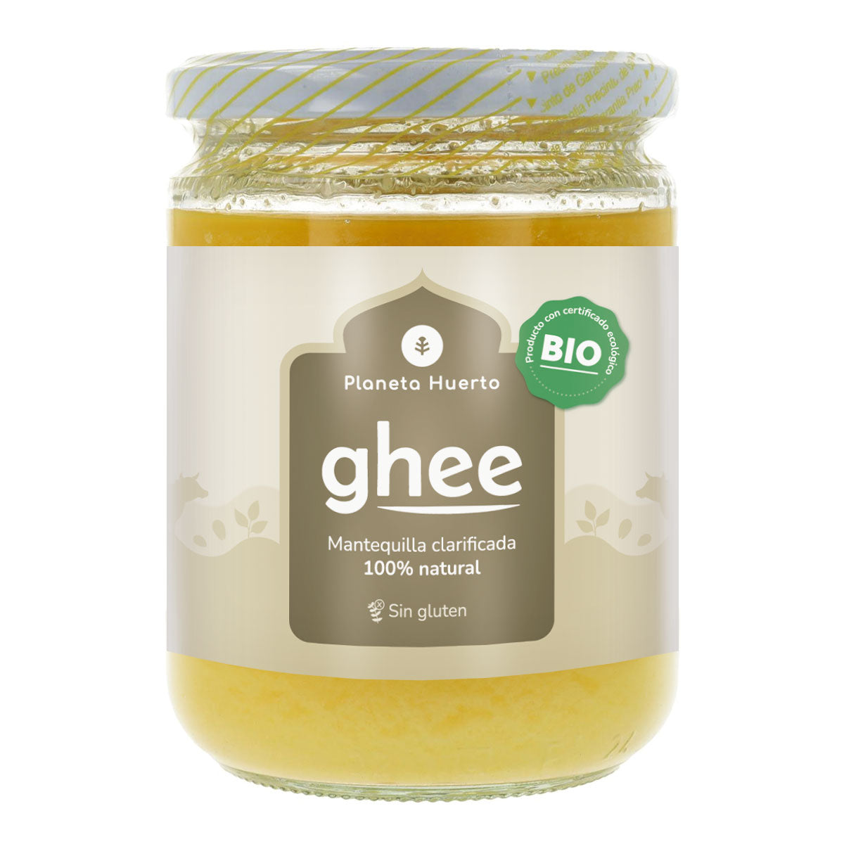 Ghee mantequilla clarificada ECO Planeta Huerto 300 g