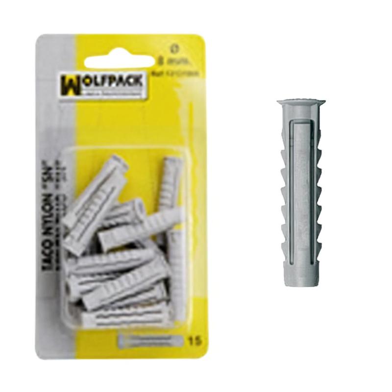 Taco Nylon  Sn      6 Mm. (30 Piezas)_0