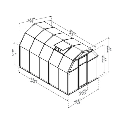 Invernadero Eco Grow 321x204 cm Canopia by Parlam