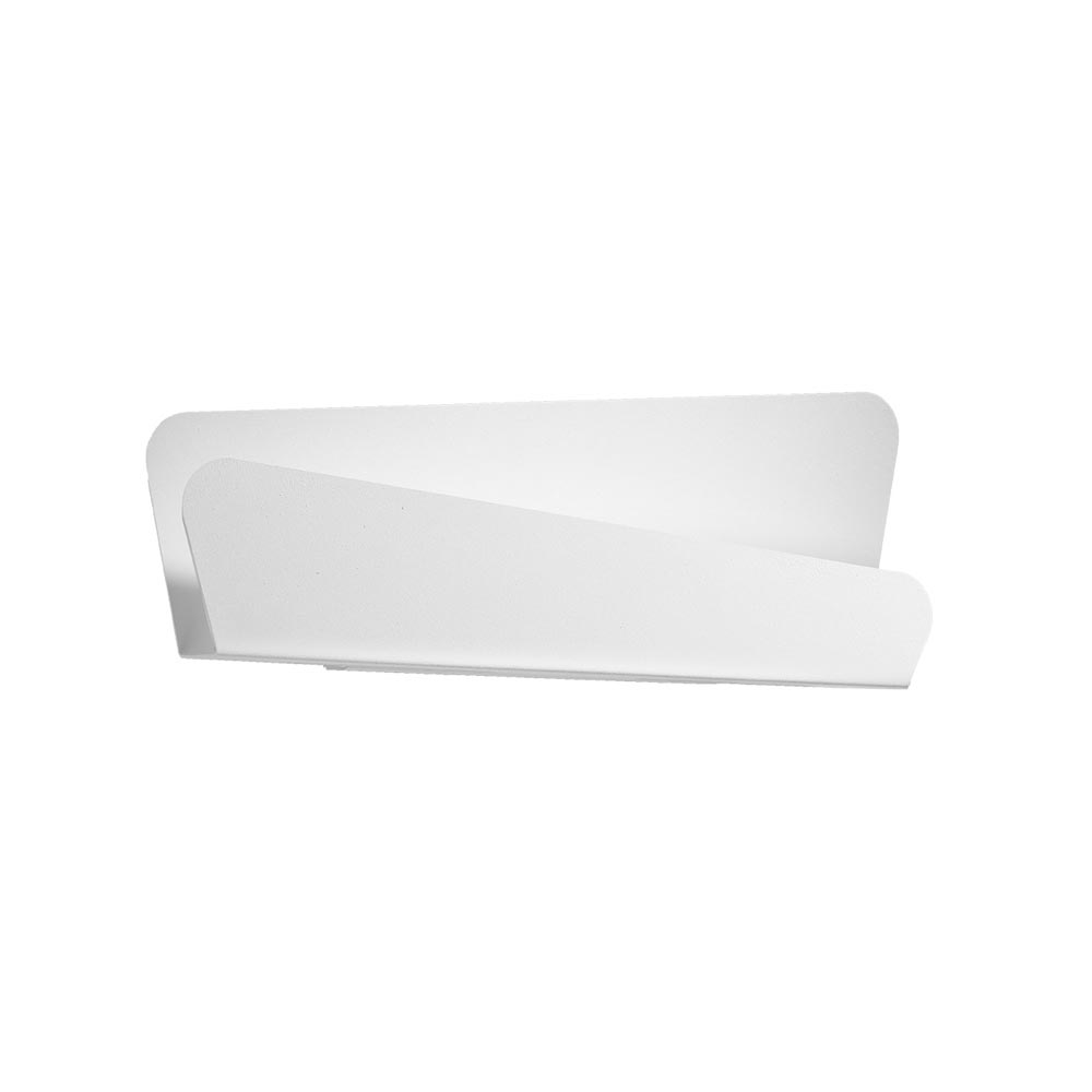 Aplique De Pared Bascia Blanco, G9_1