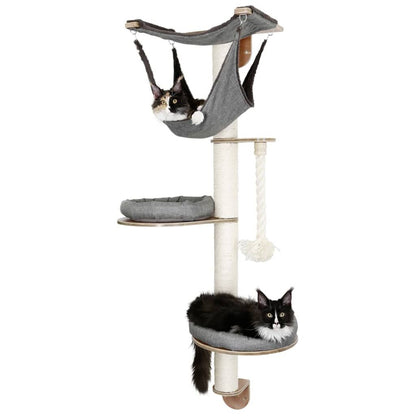 Kerbl Árbol Para Gatos Mural Dolomit 2.0 Tofana Gris 160 Cm 81545_3