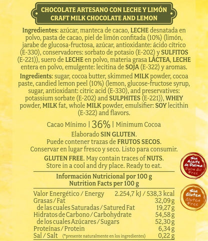 Chocolate Artesano Con Leche Y Limón Confitado_1