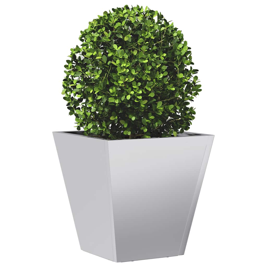 Jardineras 2 Unidades Acero Galvanizado 40x40x40 Cm_3
