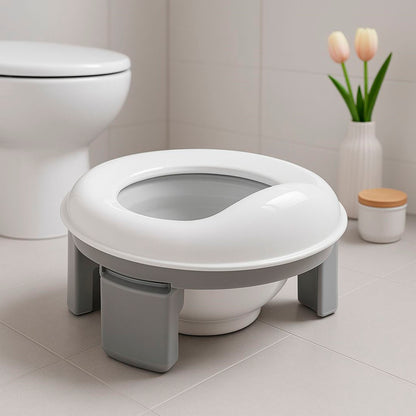 Bathby | Orinal Infantil Multifunción Plegable, Color Gris Y Blanco_3