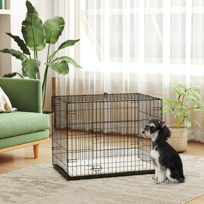 Pawhut Jaula Para Perros Plegable_1