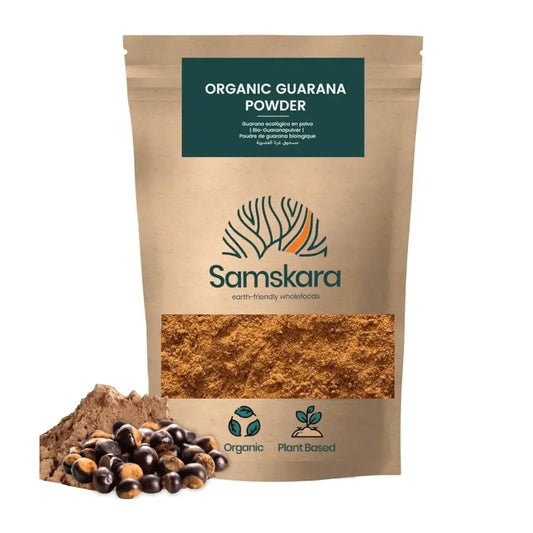 Guaraná En Polvo Bio - 100g | Superalimento Ecológico Vegano Para Batidos, Smoothies Y Zumos, Sin Azúcares Añadidos_0