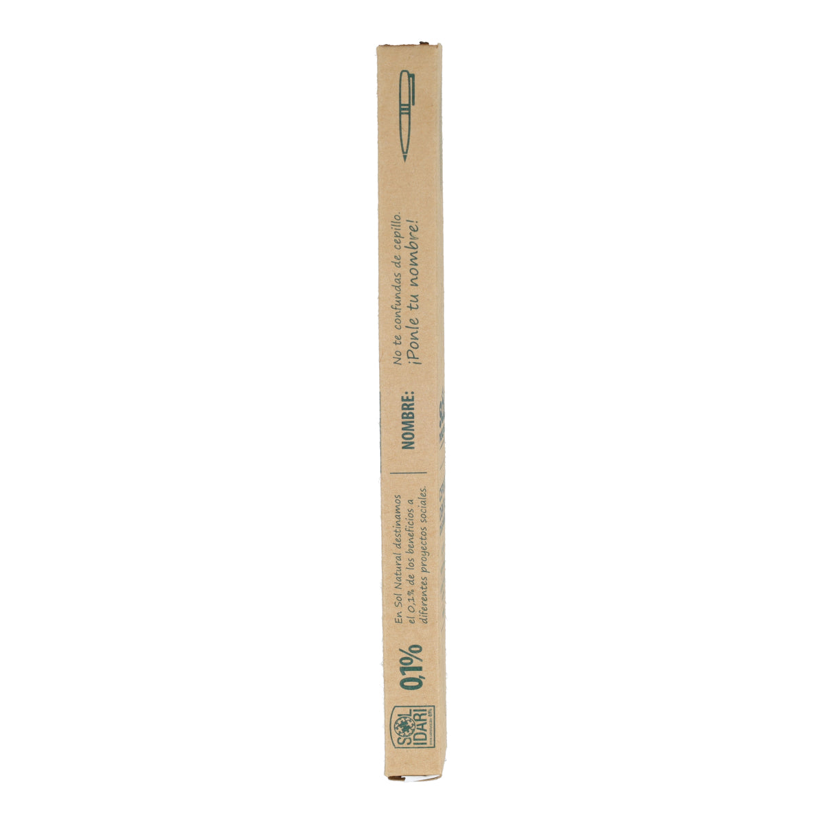 Cepillo dental de bambú adulto Sol Natural