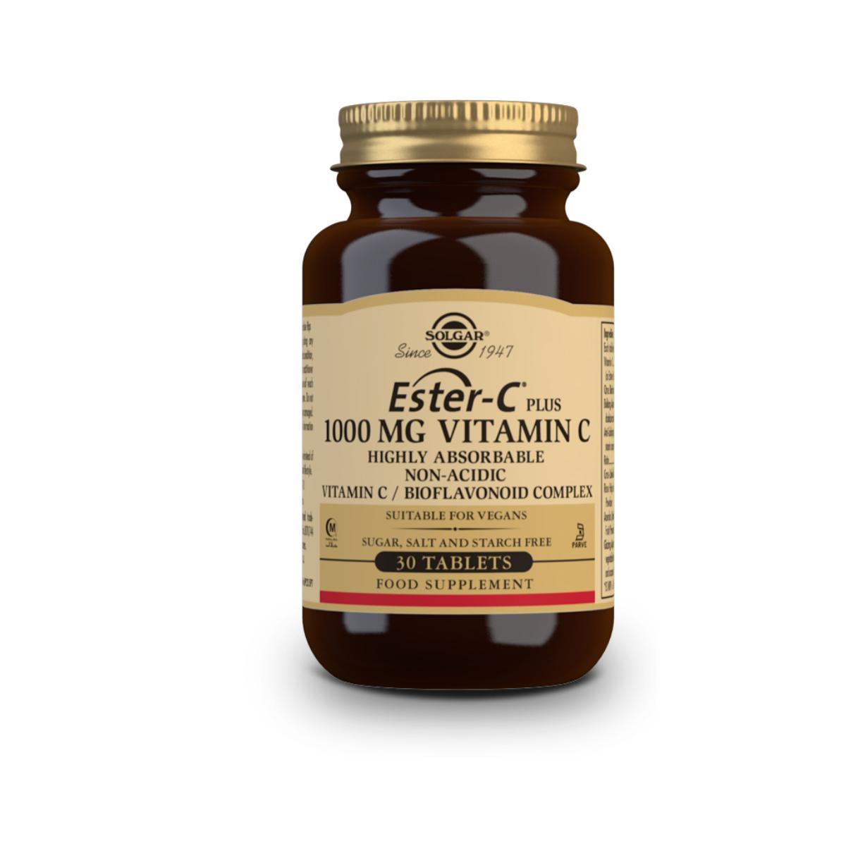 Ester C plus Vitamina C, 30 comprimidos de 1000mg