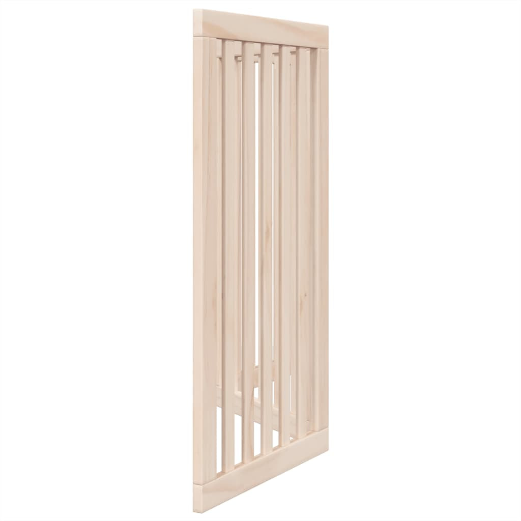 Vidaxl Puerta Para Perros Plegable De 3 Paneles, 150 Cm, Madera De Álamo_4
