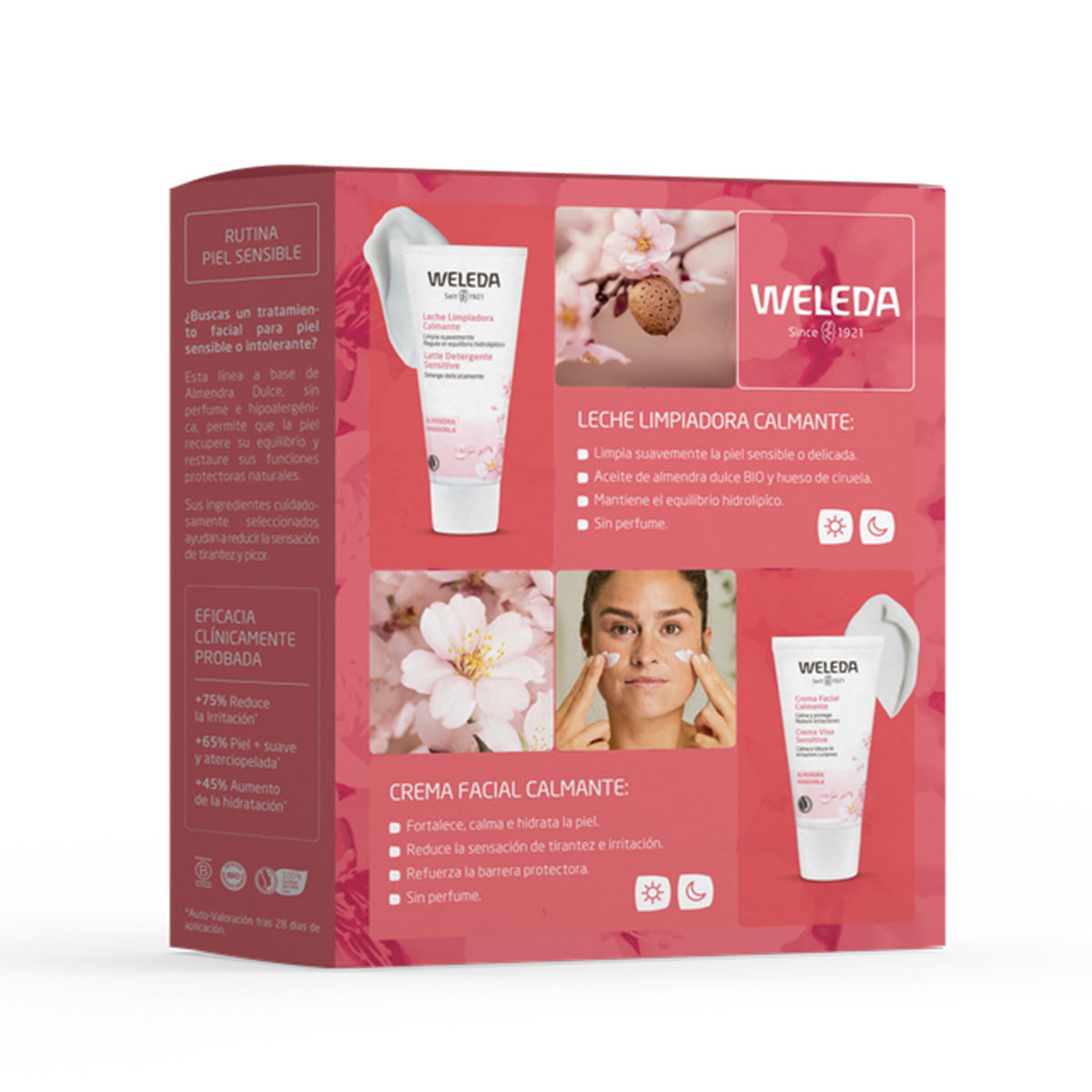 Cofre Piel Sensible - Leche + Crema, Weleda