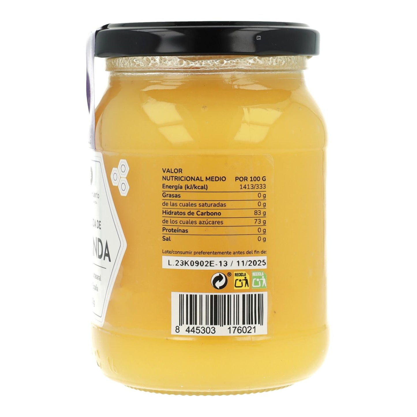 Miel Cruda de Lavanda Planeta Huerto 500 g