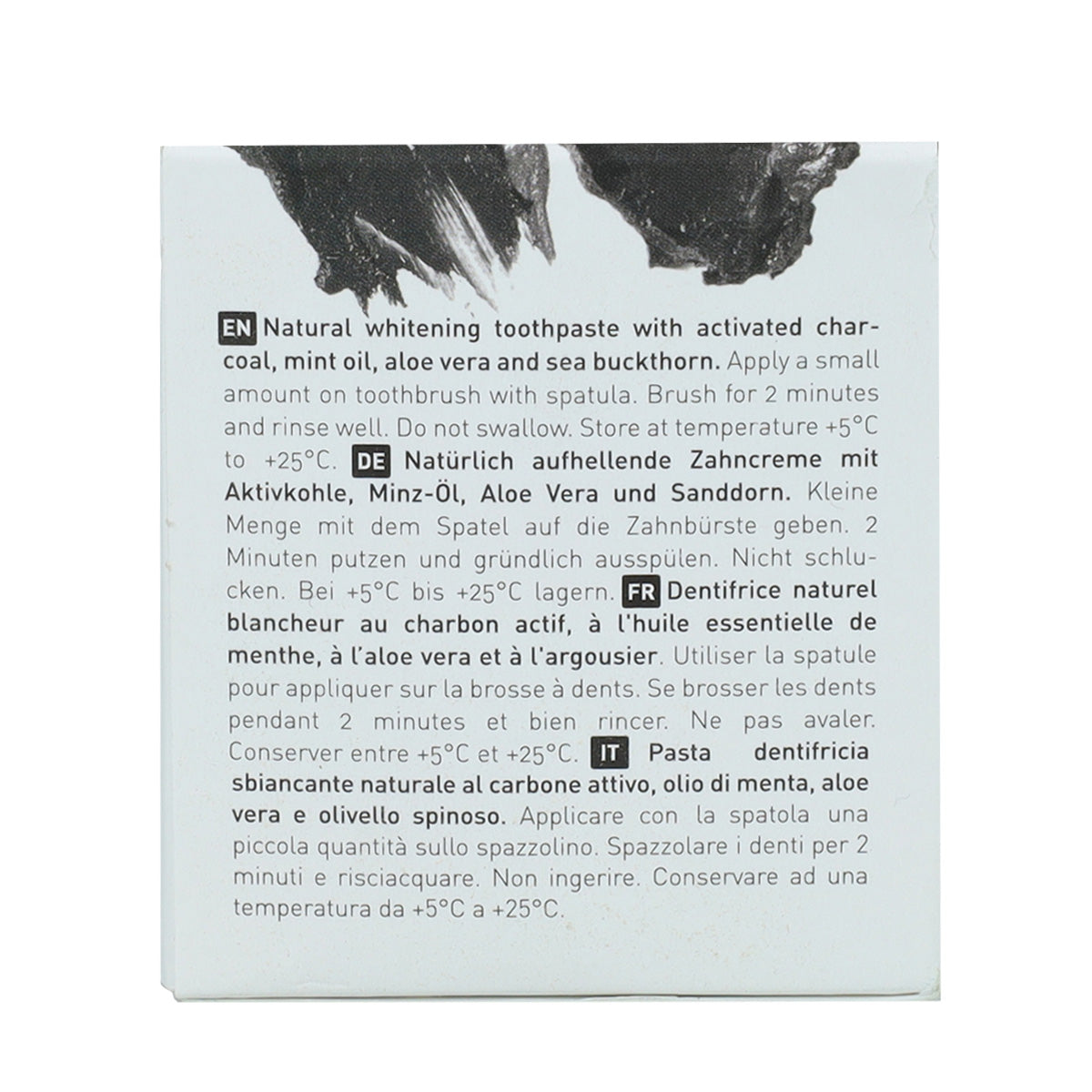 Pasta de dientes negra Ben&Anna 100 ml