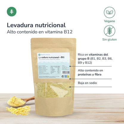 Levadura Nutricional + B12 Planeta Huerto 1 kg
