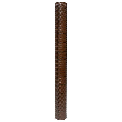 Toldo Para Balcón Ratán Sintético Marrón Y Negro 600x80 Cm / Vetonek_5