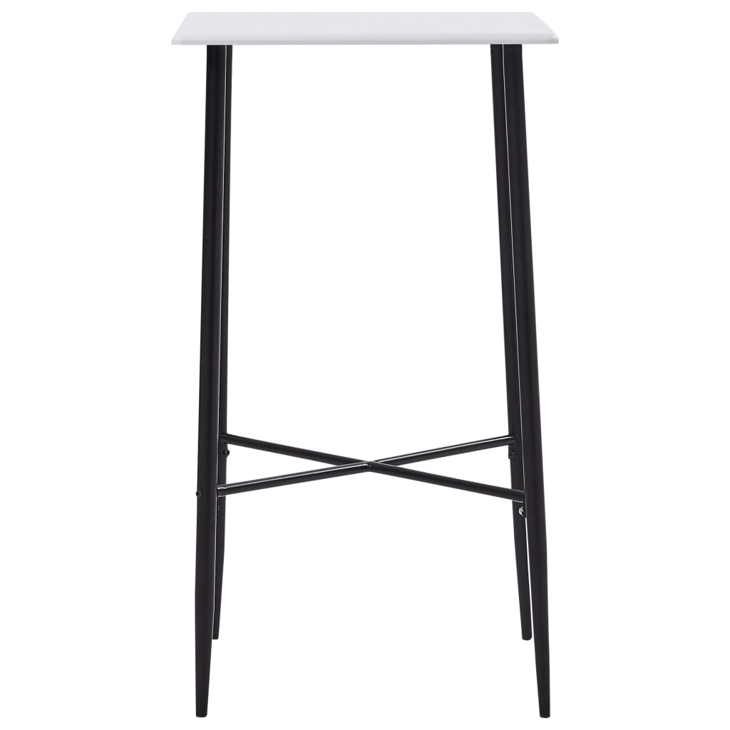 Mesa Alta De Cocina Mdf Blanco 60x60x111 Cm_0