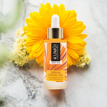 Serum Facial Dia Iluminador Antiox Vitamina C + E + Ferulic KUMUI 30ml_2