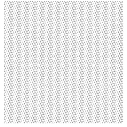 Valla Alambrada De Jardín Acero Inoxidable 100x85 Cm 45x20x4 Mm / Vetonek_0
