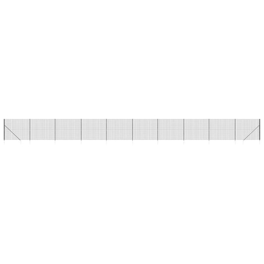 Cerca De Alambre Con Pinchos De Anclaje Gris Antracita 2x25 M / Vetonek_0