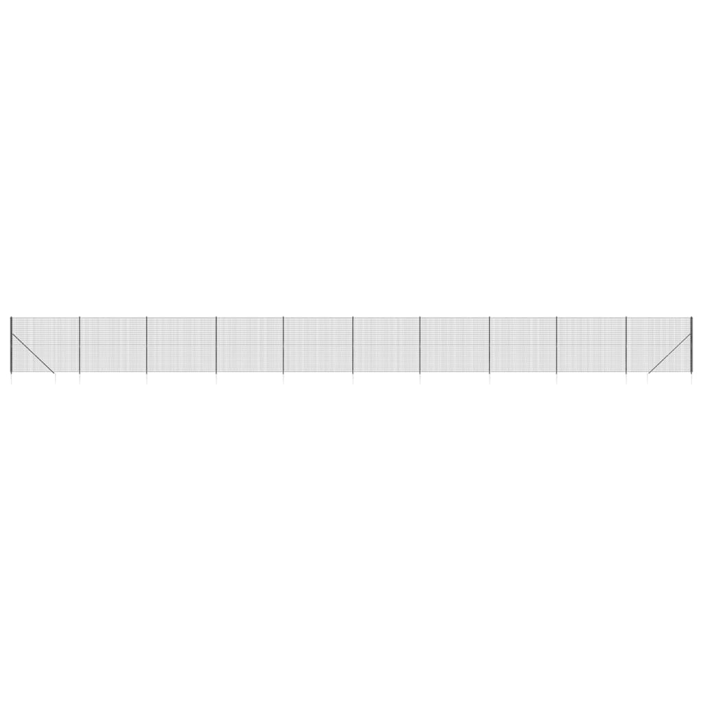 Cerca De Alambre Con Pinchos De Anclaje Gris Antracita 1,8x25 M / Vetonek_1