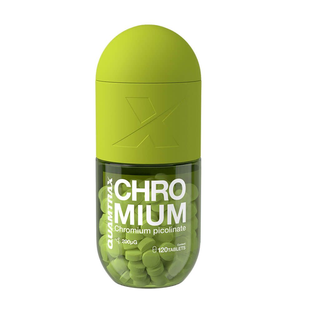 Cromo - 120 Tabletas - Minerales - Quamtrax_0