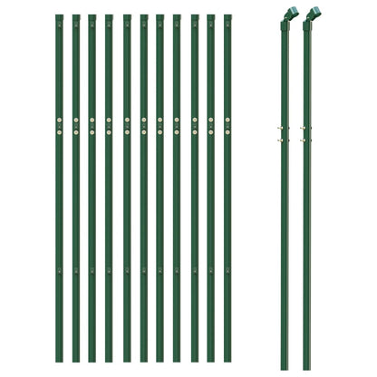 Cerca De Alambre De Acero Galvanizado Verde 0,8x25 M / Vetonek_1