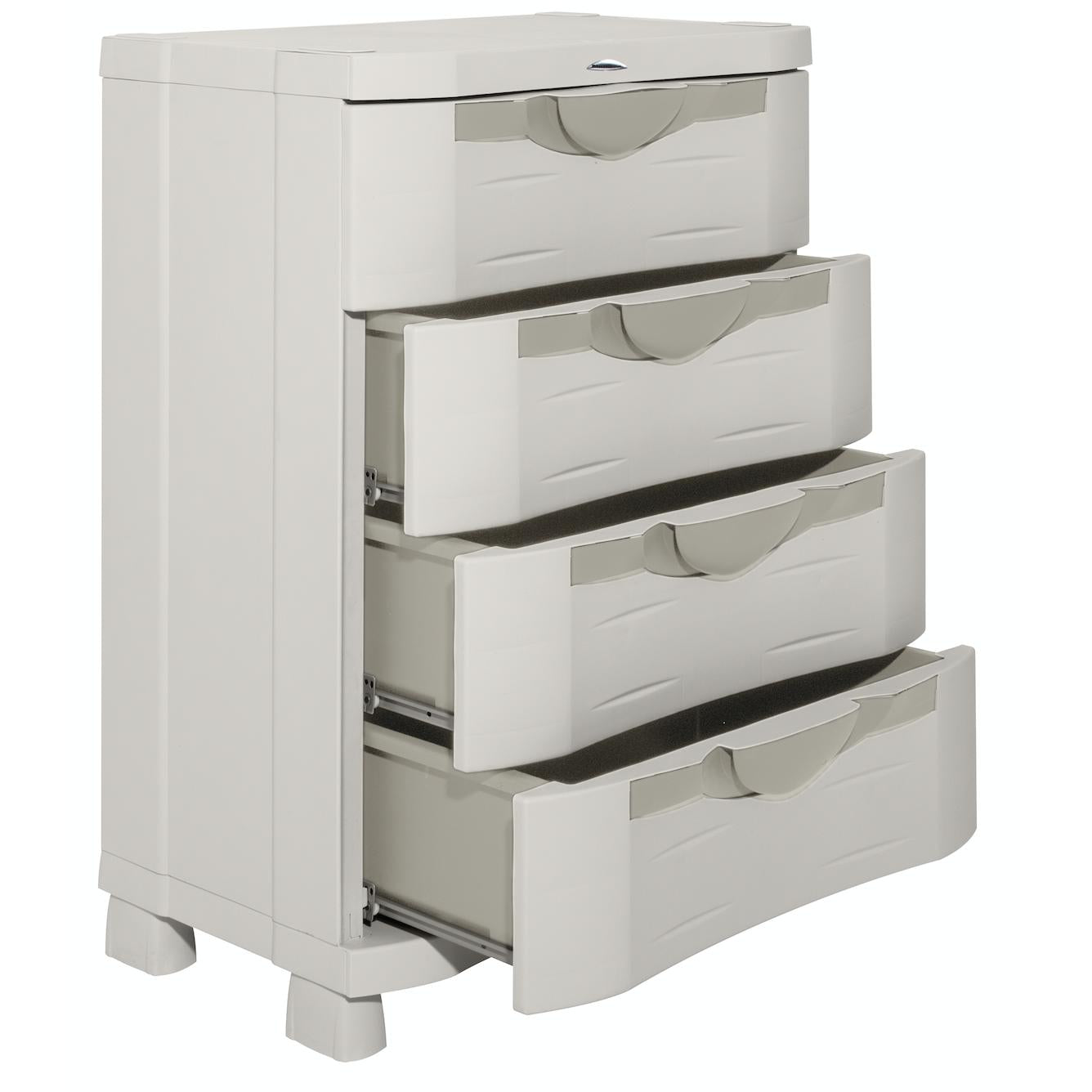 Cajonera 70 cm  Space Saver Plastiken Beige