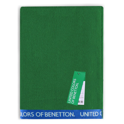 Toalla De Playa 90x160cm 380gsm Velour 100%algodon Verde Casa Benetton_5