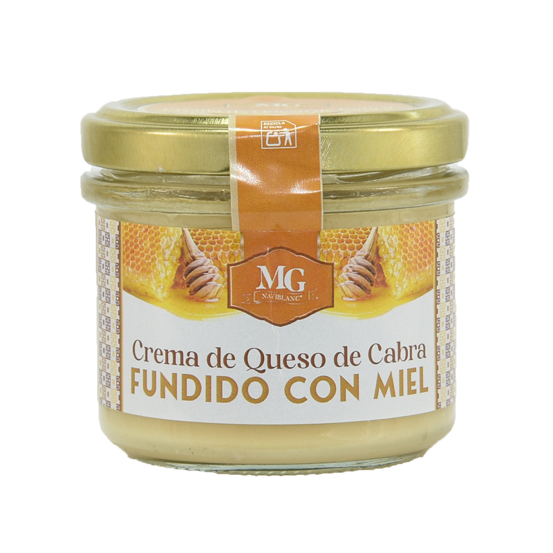 Crema De Queso De Cabra Fundido Con Miel Mg_0