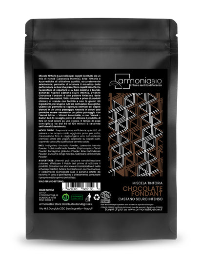 Henna Castaño Oscuro Intenso Chocolate Fondant Armoniabio 100g_1