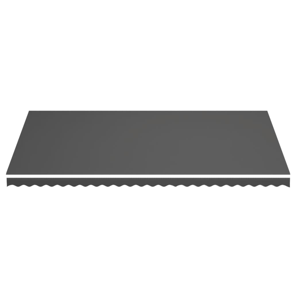 Tela De Repuesto Para Toldo Gris Antracita 6x3,5 M Poliéster_2
