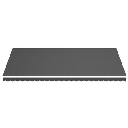 Tela De Repuesto Para Toldo Gris Antracita 6x3,5 M Poliéster_2