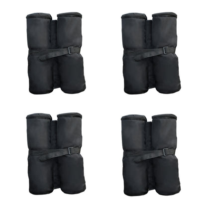 Outsunny Pack 4 Pesos Para Carpas Cenador Pabellón Gazebo Negro_0