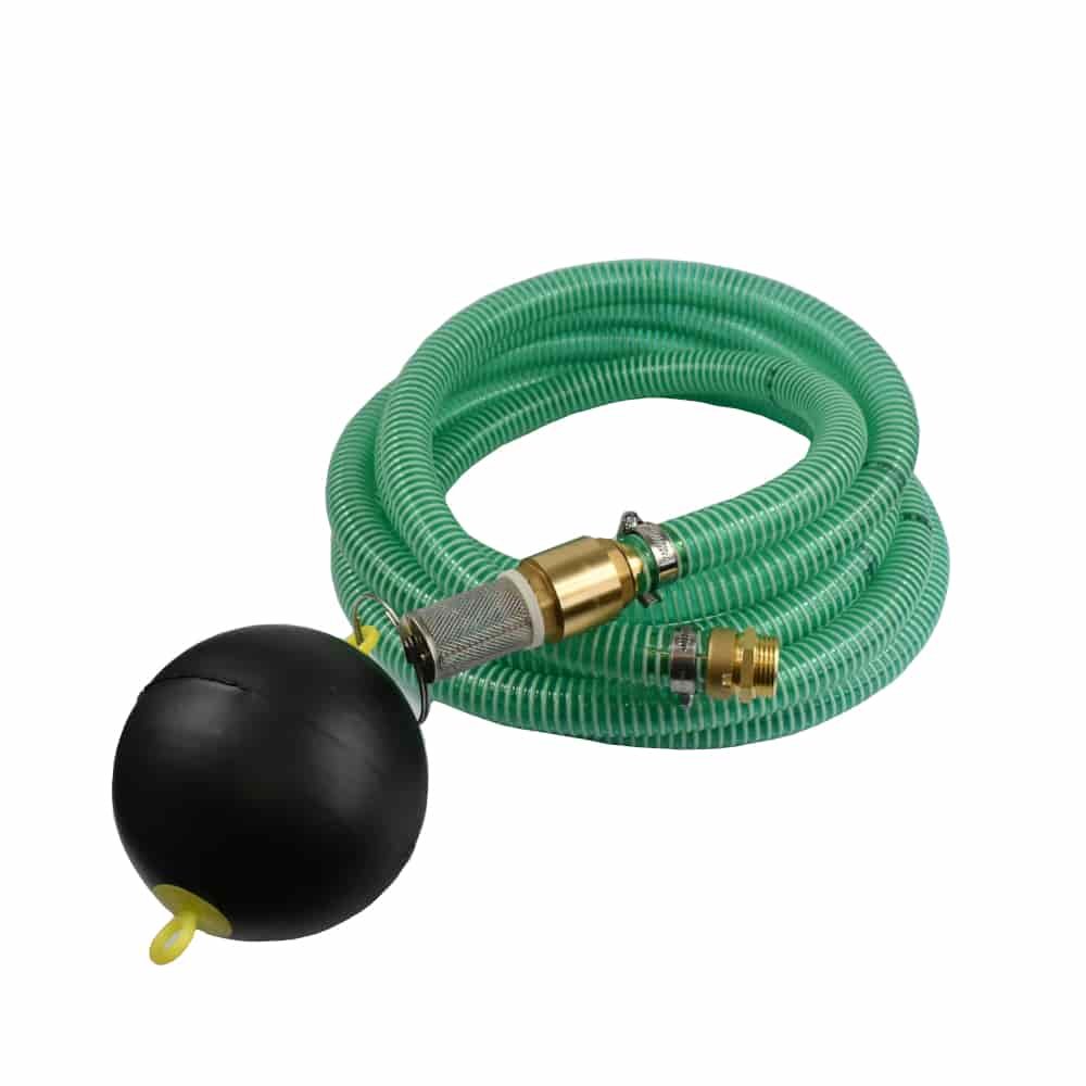 Kit Manguera De Succión Con Flotador 1 Pulgada, 15m Para Riego_0