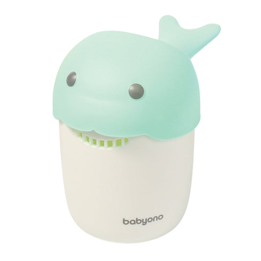 Jarra Del Baño Para Bebés Ballena Mint_0